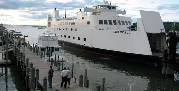MV Grand Republic II, a 300-foot passenger vehicle ferry designed by Gilbert Associates