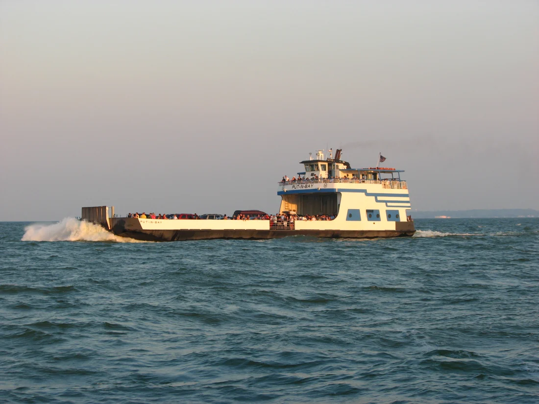 M/V Put-In-Bay after the 40-foot hull extension and repowering